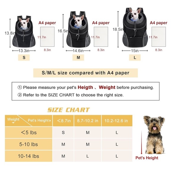 Pet backpack - Picture 14 of 15